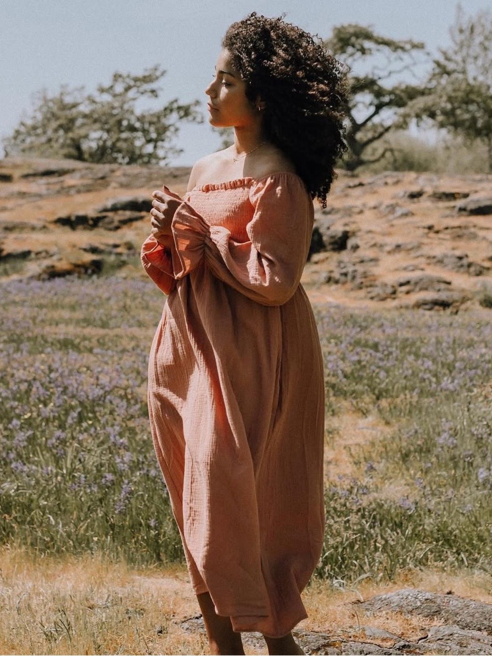 Annagail “Lola” Cotton Gauze Dress